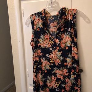 Floral multi colored blouse